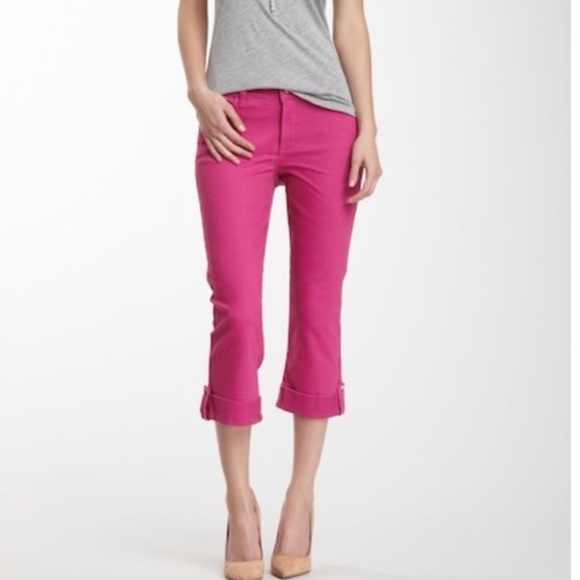 NYDJ Pants - Pink Crop Pants